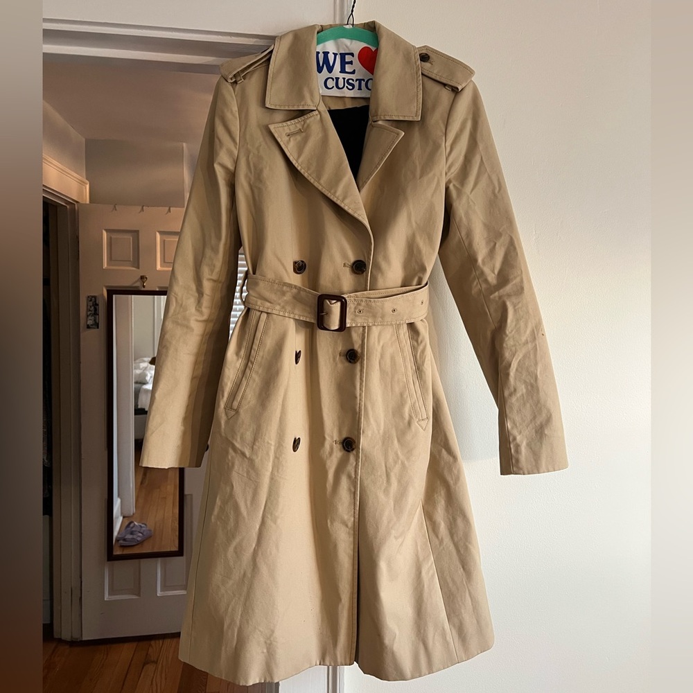 J.Crew Icon Trench, Classic Khaki